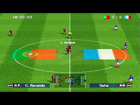 Pro Evolution Soccer 6 - Portugal vs France | PS2