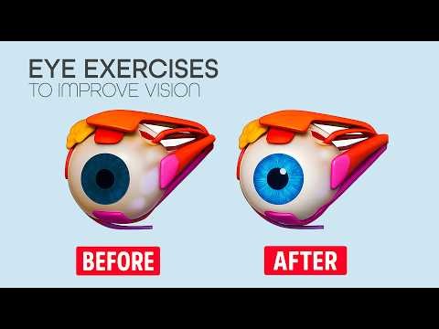 Eye Gymnastics | Best Exercises to Improve Your Eyesight Eye Training Warmup At Home