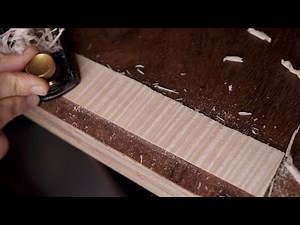 How to Make the Violin at Home: Planing the Ribs