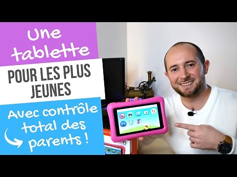 Une première tablette pour enfant, sécurisée, évolutive et pas chère ! (existe aussi en bleu)