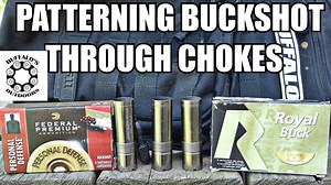 Patterning 00 Buckshot part 3 - through different chokes - The Reloaders Network