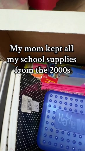 Rediscovering 2000s Nostalgia Through Hoarded School Supplies