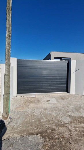 Modern House Construction Process in Residential Area