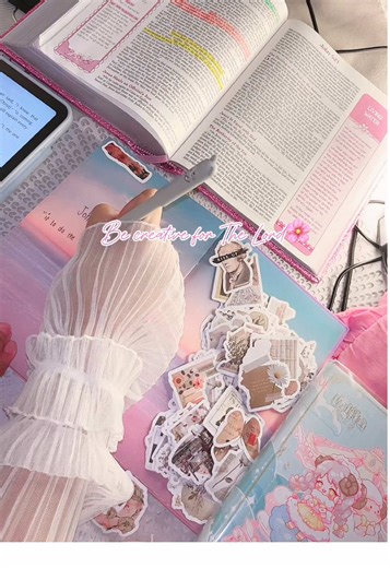 Pretty journal notebook! Be creative for The Lord🌸 #fyp