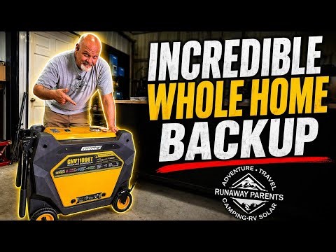 Is This The Best Budget Whole Home Backup? GIDROX GNV11000T Tri Fuel Generator