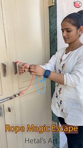238K views · 427 reactions | Rope Magic 彩 Escape | Hetal's Art | Facebook