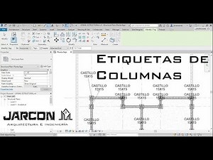 Tags | Column Tags - Revit 2019 Tutorial