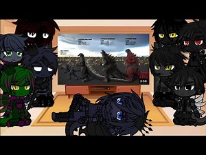 All Godzilla’s React To EVOLUTION of GODZILLA: Size Comparison