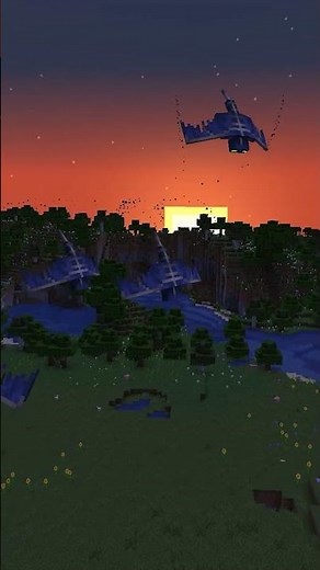 🌑 SO RÄCHT MAN SICH AN PHANTOMS! #minecraft #minecraftshorts #shorts