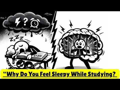 Why Do You Feel Sleepy While Studying? 5 Hidden Psychological Reasons