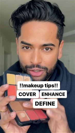 Easy Makeup Approach “COVER. ENHANCE. DEFINE” 👍🏽 We can come up with different trends and techniques but the basis of makeup is to “cover to create coverage” , “enhance to add color” and “define the best features”! ♥️ COVER - You can create coverage to hide blemishes or create a uniform color flow on your face. Not only a concealer and a foundation but also a bronzer gives you coverage. it’s the balance of concealer, foundation and bronzer that creates a well-rounded coverage that is not cakey