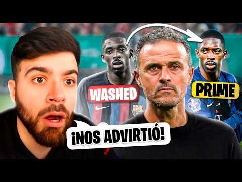 THE COBRA REACTS TO DEMBÉLÉ'S METAMORPHOSIS: LUIS ENRIQUE WARNED US ABOUT HIM
