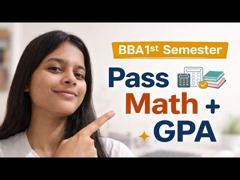 How to Pass Math in BBA 1st Semester (TU) | My GPA Strategy