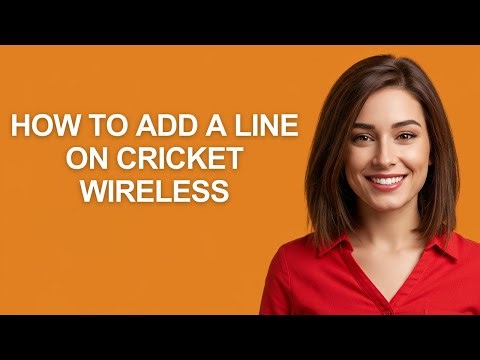 How to Add a Line on Cricket Wireless - AshleyHowTo