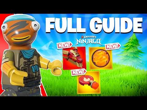 Ultimate NINJAGO Guide in LEGO Fortnite Odyssey! (Everything You NEED TO KNOW!)