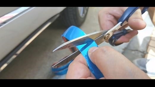 Moulding Trim Strip - Installation display