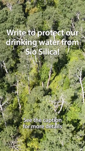 Wilderness Committee Manitoba on Instagram: "A drinking water table in eastern Manitoba is again at risk from sand mining. Sio Silica has filed for a new licence even though they’ve already been rejected. Write to the gov and say no to sand mine disruption of our drinking water table. Visit the Wilderness Committee Take Action page to write your letter now!"