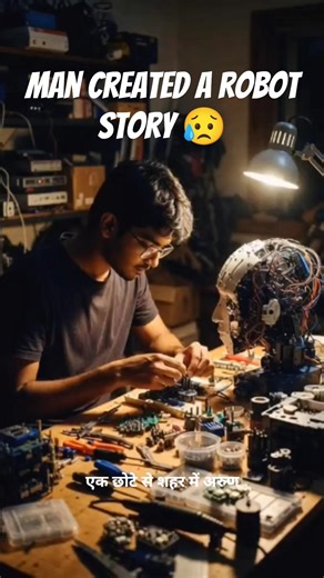 man created a robot #shorts #ytshorts #airobot #robotlifestyle #airevolution