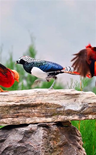 🌿 ✨ The Life of Wildlife ✨ This video reveals the beauty where strength and gentleness intertwine in nature’s harmony. Storks gracefully sit on a branch and gently flutter their wings, flamingos enjoy the calm water, the lynx attentively watches its prey, and the leopard battles the crocodile. 🦩🦌🐆🐊 Playful monkeys add a joyful note to this majestic symphony of nature. 🌳 💫 Let’s treasure the wild — for every heartbeat of nature keeps the world alive. #Wildlife #Nature #Animals #WildlifeVid