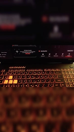 ASUS TUF F16 Fan Noise test #gaminglaptop #asustuf #gamer #aesthetic