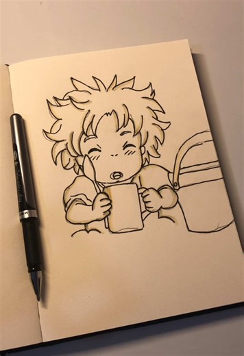 Ponyo Ghibli Drawing Tutorial for Beginners