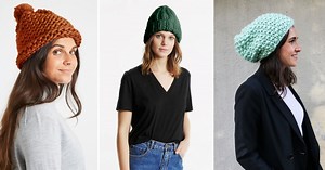 10 patrons faciles pour tricoter un bonnet