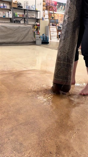 Rug Cleaning Reveal: First Dirt Release from Rug Water