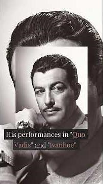 Robert Taylor | From Nebraska Farm Boy to MGM Idol & Hollywood Controversy#RobertTaylor#ClassicHoll