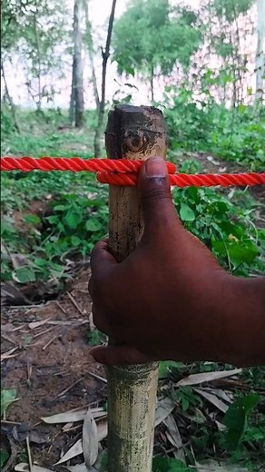 The Fastest Way to Tie a Clove Hitch!