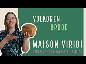 Baking WHOLE WHEAT BREAD! Easy RECIPE to get started at home STEP BY STEP