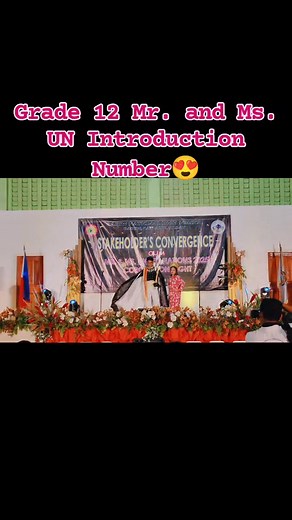 Mr. and Ms. UN Introduction Number😍 #highlightsシ゚ #fypシ゚ #fblifestyle #fbreels2025ツ | Emily Morada - Navera
