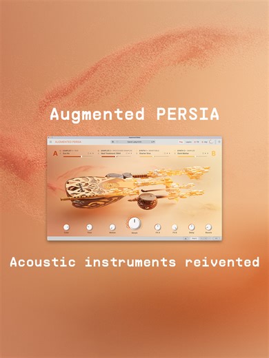 Introducing Augmented PERSIA, a software instrument that unites the expressive depth of Persian and Middle Eastern instruments with the power of modern synthesis. From the resonant pluck of the Oud, Tar, and Saz to the breathy Ney and bowed intensity of Alto Kamancheh and Shah Kaman, each sound is captured in exceptional detail and can be morphed into bold, expressive hybrid textures. _DISCOVER Augmented PERSIA → link in bio