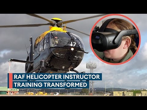 RAF using VR technology to replicate real-world flying