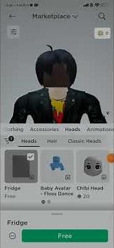 How to get new free fridge bundle items - Free headless item in roblox