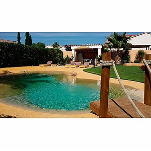 Piscinas de arena tipo playa a medida - Piscinas Athena