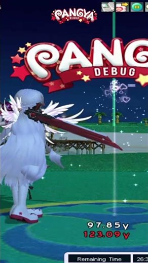 Pangya Debug - Blue Moon Chip In with Red Genshin Clubset #pangyadebug #pangya #팡야 #games #viral