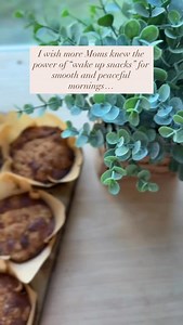 You can’t expect a 3-year-old to self-regulate on a cinnamon toaster pastry. And yet—so many of us were taught that’s a “normal” breakfast. Fast. Convenient. Fun. But when breakfast is just sugar starch artificial flavoring… we’re asking tiny bodies to do something we can’t even do on a blood sugar crash. Kids don’t need perfect food. They just need real food—made with their growing brains, guts, and bodies in mind. That’s why I started making wake-up snacks: 🥣 Full of protein, fat, and fiber �