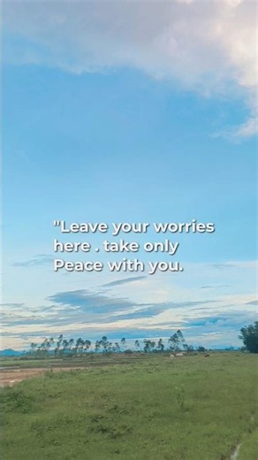 Leave Your Worries Here 🍃 | Peaceful Nature Quotes | Relax Your Mind #shorts