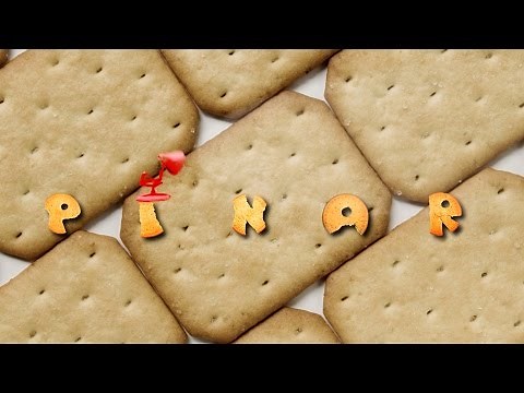 Cookie Pixar Font Spoof Pixar Logo