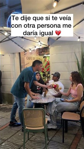 I told you that if I saw you with someone else, I wouldn't care 💔 #subscribe #shortvideo