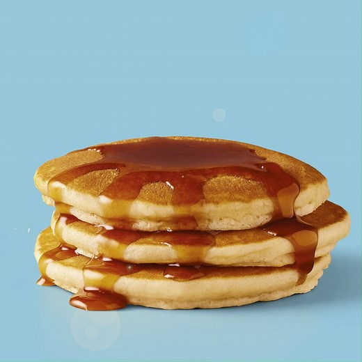 24K views · 67 reactions | Need something delicious before work in the morning? Look no further - the Rustlers Pancake Stack is here! Who doesn’t want to wake up to a delicious stack of pancakes drizzled with syrup. 丹丹丹 #BetterThanYouThink | RUSTLERS | Facebook