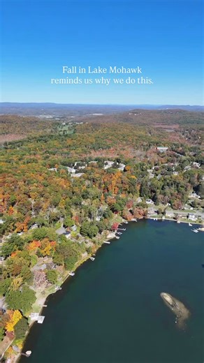 Just Lake Mohawk doing what it does best ☀️🍁 It’s moments like this that remind us what “home” really feels like. #lakemohawk #spartanj | Team Tremain Realtors