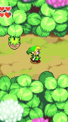 Exploring Minish Village in The Legend of Zelda: The Minish Cap
