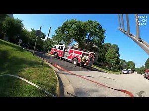 GoPro Firefighter POV: Ventilation Tactics During a Working Fire