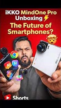 iKKO MindOne Pro Unboxing ⚡ Future Smartphone is HERE! 🤯🔥