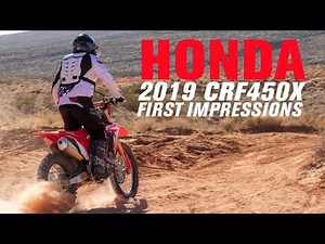 2019 Honda CRF450X | First Impressions
