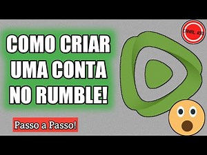 Como criar uma conta no Rumble | Passo a Passo!