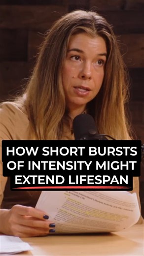 Dr. Rhonda Patrick on Instagram: "Physical activity doesn’t have to be structured to be beneficial. Engaging in 4–9 minutes per day of vigorous movement associated with a ~50% reduction in all-cause, CVD, and cancer mortality. These brief but high-intensity periods of movement are termed “vigorous intermittent lifestyle physical activity” or VILPA. Research shows that the benefits can be equal to those observed in people doing regular structured exercise. For example, women engaging in just 3 mi