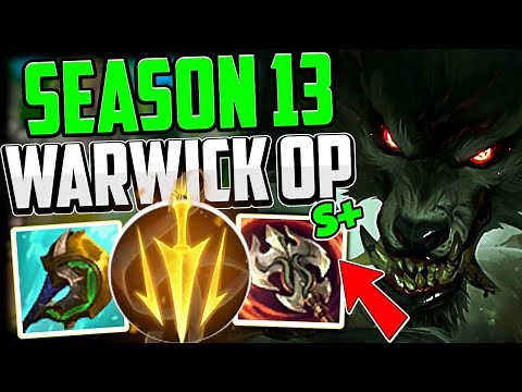 How to Play WARWICK JUNGLE & CARRY FOR BEGINNERS (67% WR BUILD👌) | Warwick Guide Season 13