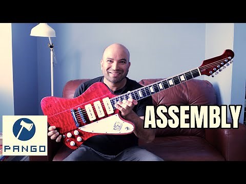 FIREBIRD Style DIY Guitar Kit PFB-512 – Full Assembly & First Play!